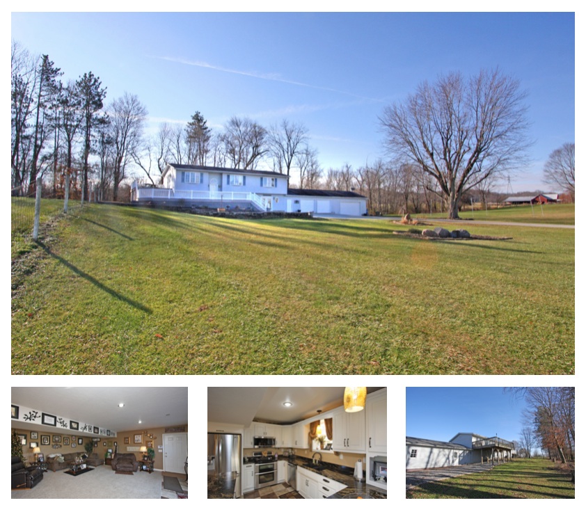 Impressive Country Home For Sale With Acreage in Mount Vernon Ohio